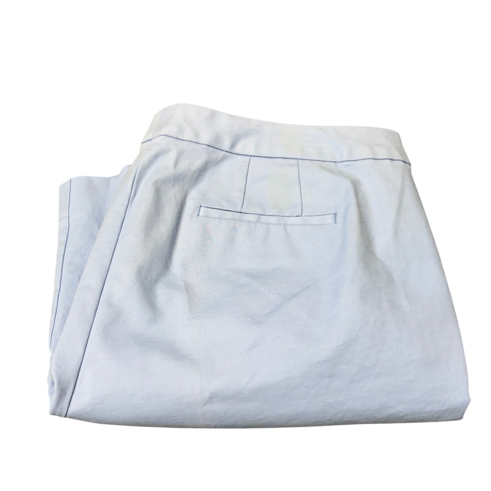 Boden Richmond Pants Womens 16 L (39x29 ACTUAL) Light Blue Coastal Trousers